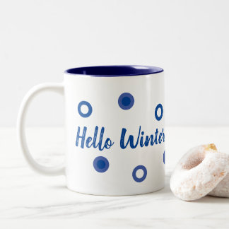 Tasse 2 Couleurs Hello Winter
