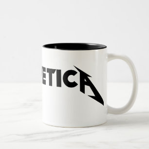 Tasse 2 Couleurs Helvetica