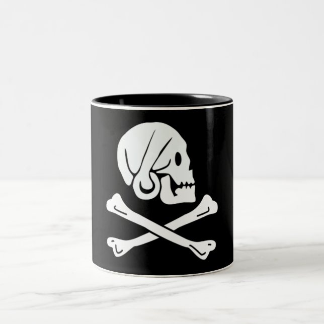 Tasse 2 Couleurs Henry chaque drapeau de pirate authentique (Centre)
