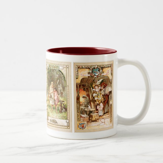 Tasse 2 Couleurs Hermann Vogel - contes de fées (Droit)