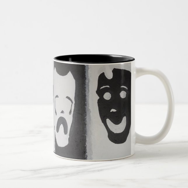TASSE 2 COULEURS HEUREUX ET TRISTE (Droit)