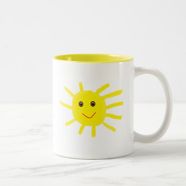 Tasse 2 Couleurs Hey Sunshine (Droit)