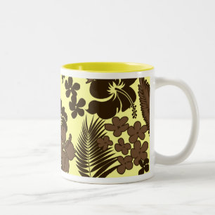 Tasse 2 Couleurs Hibiscus hawaïen de Kona Time