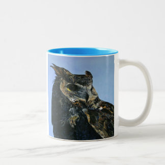 Tasse 2 Couleurs Hibou majestueux