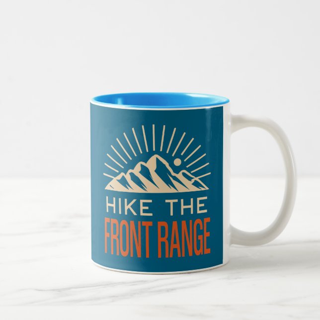 Tasse 2 Couleurs Hike The Front Range Sunburst (Droit)