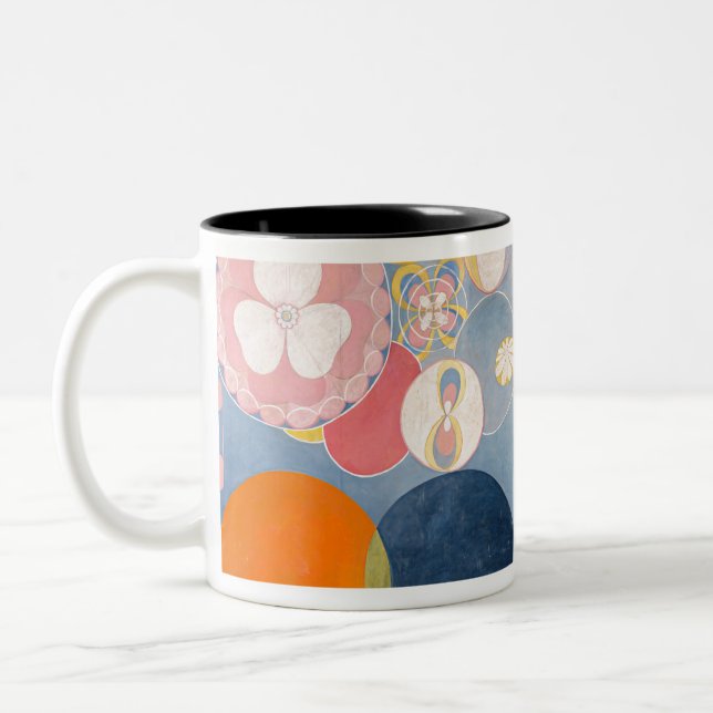 Tasse 2 Couleurs Hilma af Klint The Ten Largest (Gauche)