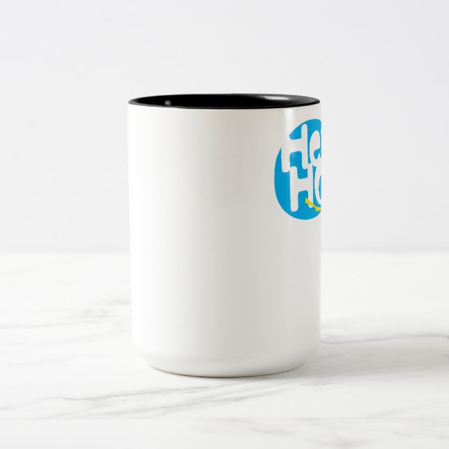 Tasse 2 Couleurs hippopotame (Centre)