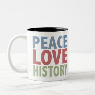 Tasse 2 Couleurs Histoire d'amour de paix