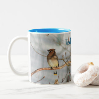 Tasse 2 Couleurs Hiver cirage Faune Nature Personnalisée