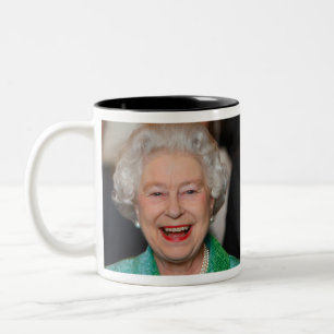 Tasse 2 Couleurs HM Queen Elizabeth II