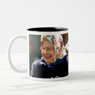 Tasse 2 Couleurs HM Queen Elizabeth II