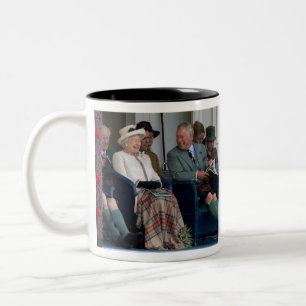 Tasse 2 Couleurs HM Reine Elizabeth II et S.H. Prince Charles 2014