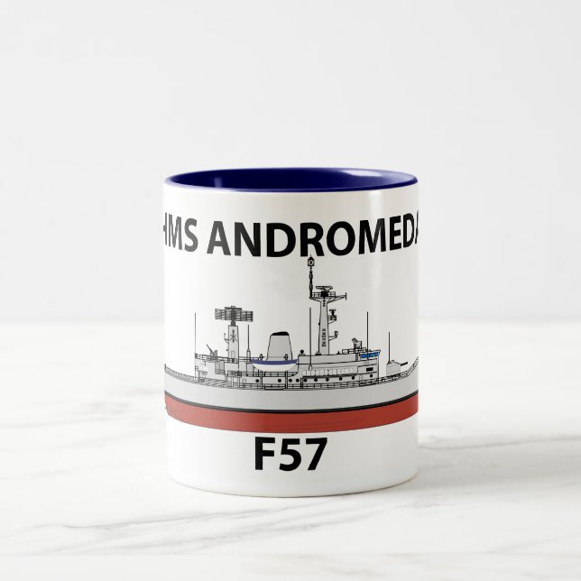 Tasse 2 Couleurs HMS Andromeda, configuration Orig (Centre)