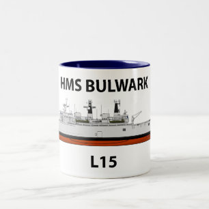 Tasse 2 Couleurs HMS Bulwark, configuration d'origine,