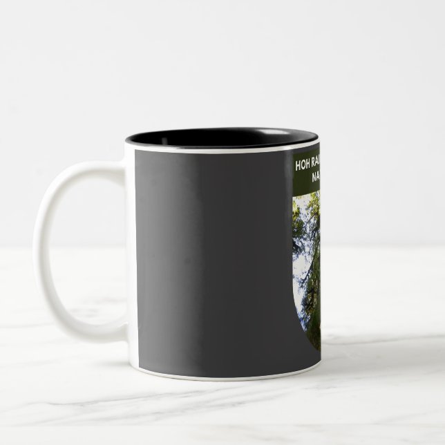 Tasse 2 Couleurs Hoh Rainforest Olympic Park - Washington (Gauche)