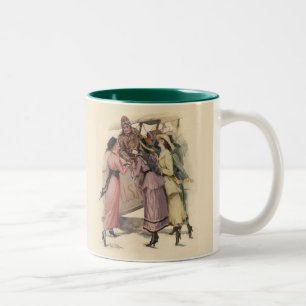 Tasse 2 Couleurs Holding Up the Mail