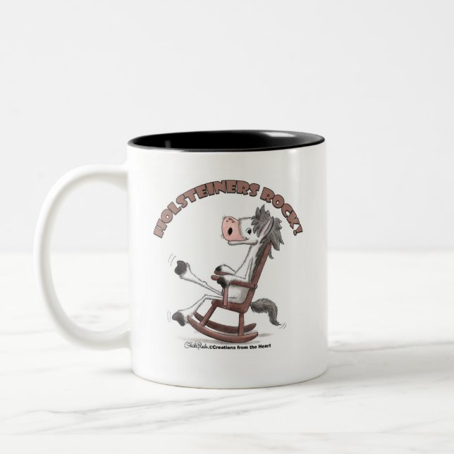 Tasse 2 Couleurs Holsteiners Rock ! (Gauche)