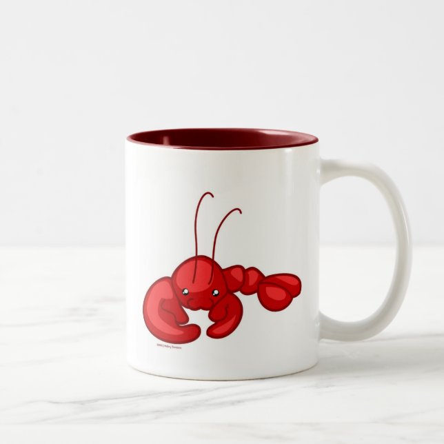 Tasse 2 Couleurs Homard (Droit)