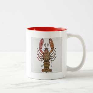 Tasse 2 Couleurs Homard de style
