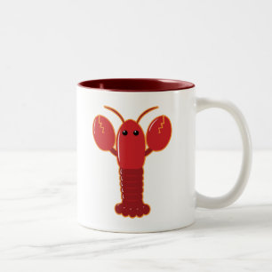 Tasse 2 Couleurs Homard mignon
