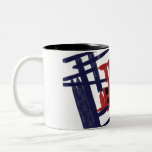 Tasse 2 Couleurs Homard rouge été