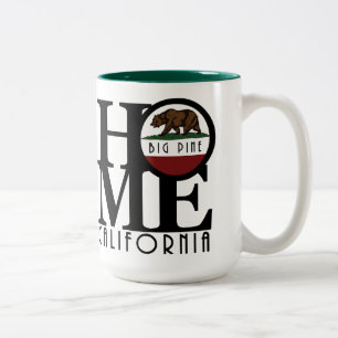 Tasse 2 Couleurs HOME Big Pine CA 15oz