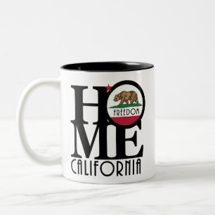 Tasse 2 Couleurs HOME Freedom California 11oz