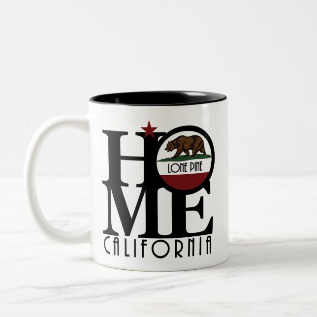 Tasse 2 Couleurs Home Pin Lone 11oz (Gauche)