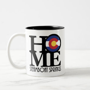 Tasse 2 Couleurs HOME Steamboat Springs Colorado 11oz