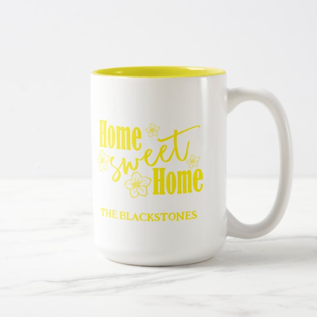 Tasse 2 Couleurs Home Sweet Home (Droit)