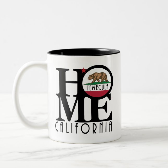 Tasse 2 Couleurs HOME Temecula 11oz (Gauche)
