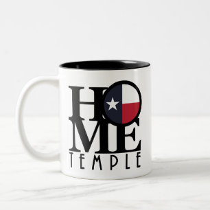 Tasse 2 Couleurs HOME Temple Texas