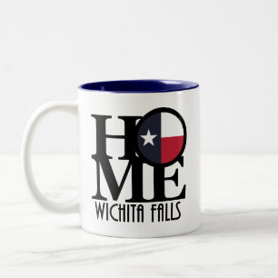 Tasse 2 Couleurs HOME Wichita Falls Texas