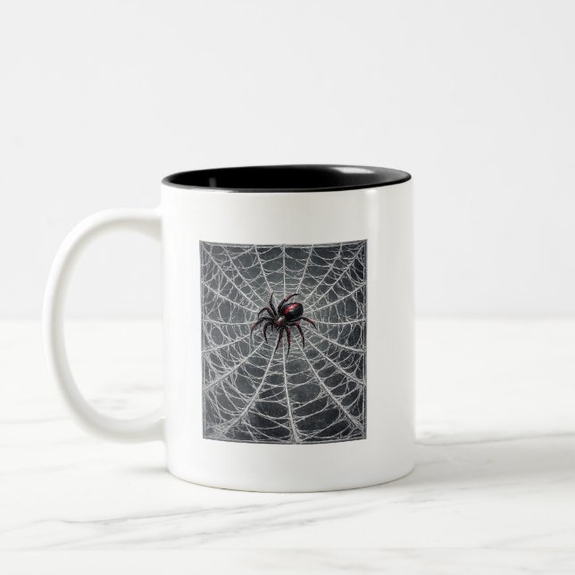 Tasse 2 Couleurs homme araignée (Gauche)