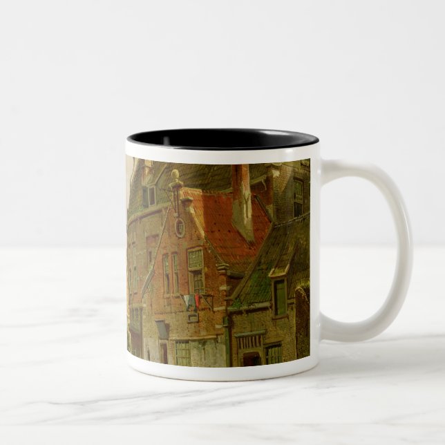 Tasse 2 Couleurs Homme avec une brouette (Droit)