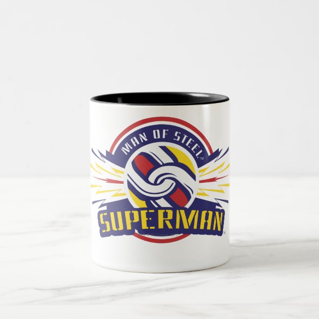 Tasse 2 Couleurs Homme d'acier - Superman (Centre)