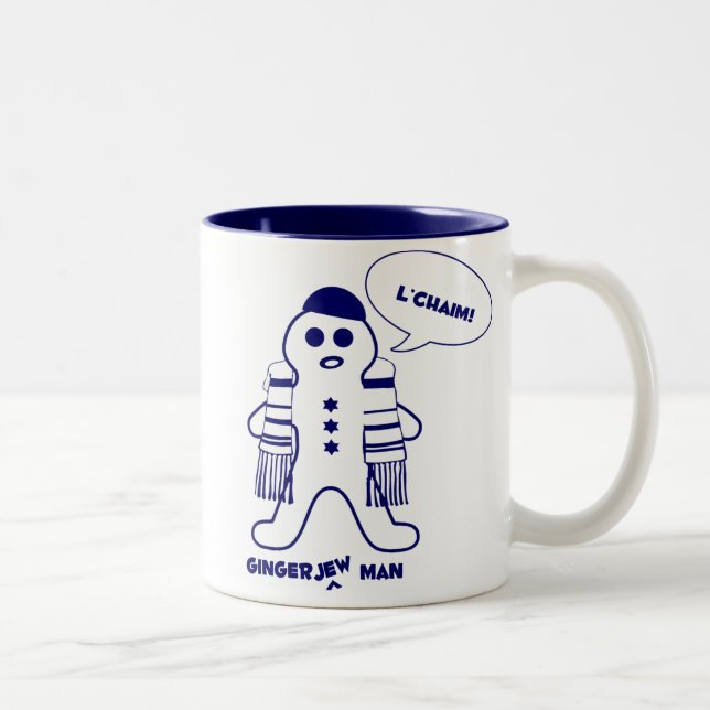Tasse 2 Couleurs Homme de Gingerjew (Droit)