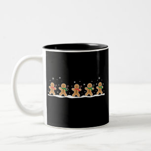 Tasse 2 Couleurs Homme en pain d'épices Mignon Noël Fête Baker