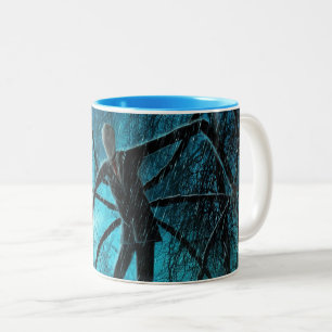 Tasse 2 Couleurs Homme mince dans les bois