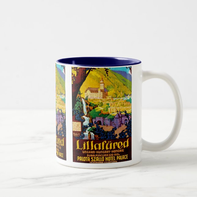 Tasse 2 Couleurs Hongrie lillafured (Droit)