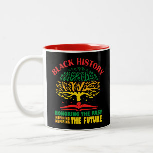 Tasse 2 Couleurs Honorer Le Passé Inspirer L'Avenir Histoire Noire