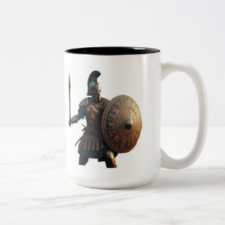 Tasse 2 Couleurs Hoplite grec