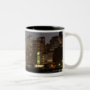 Tasse 2 Couleurs Horizon 4 de Boston, le Massachusetts