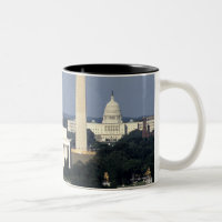 Horizon de Washington DC avec le capitol des USA