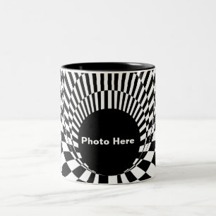 Tasse 2 Couleurs Horizon des événements 3d Trou noir