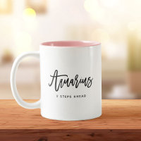 Horoscope Chic Aquarius Script moderne Signe Zodia