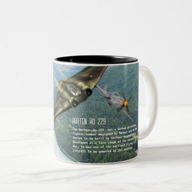 Tasse 2 Couleurs Horten Ho229 (Devant droit)