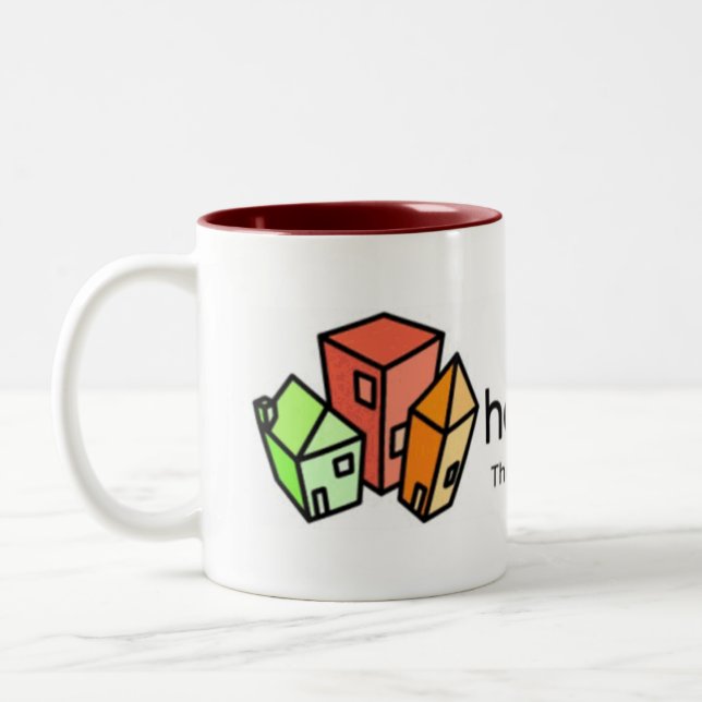 Tasse 2 Couleurs hotPadsCoffeeMug (Gauche)