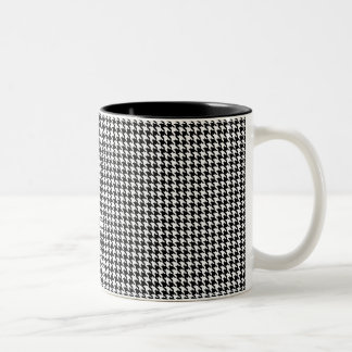 Tasse 2 Couleurs Houndstooth Personnalisé