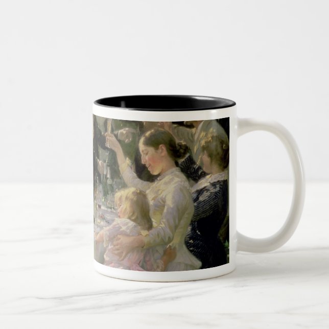 Tasse 2 Couleurs Hourras de hanche de hanche ! La partie des (Droit)